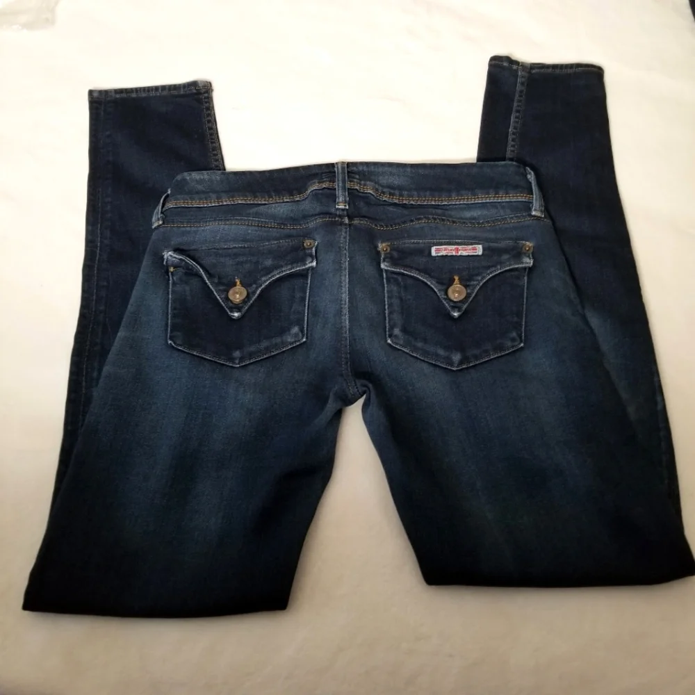 Hudson Jeans $209 Retail Collin Flap Skinny Ankle Jeans sz 27, PRICE REDUCED! - Picture 13 of 14